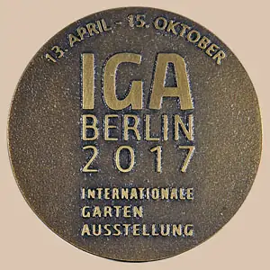Bronzemedaille - IGA Berlin